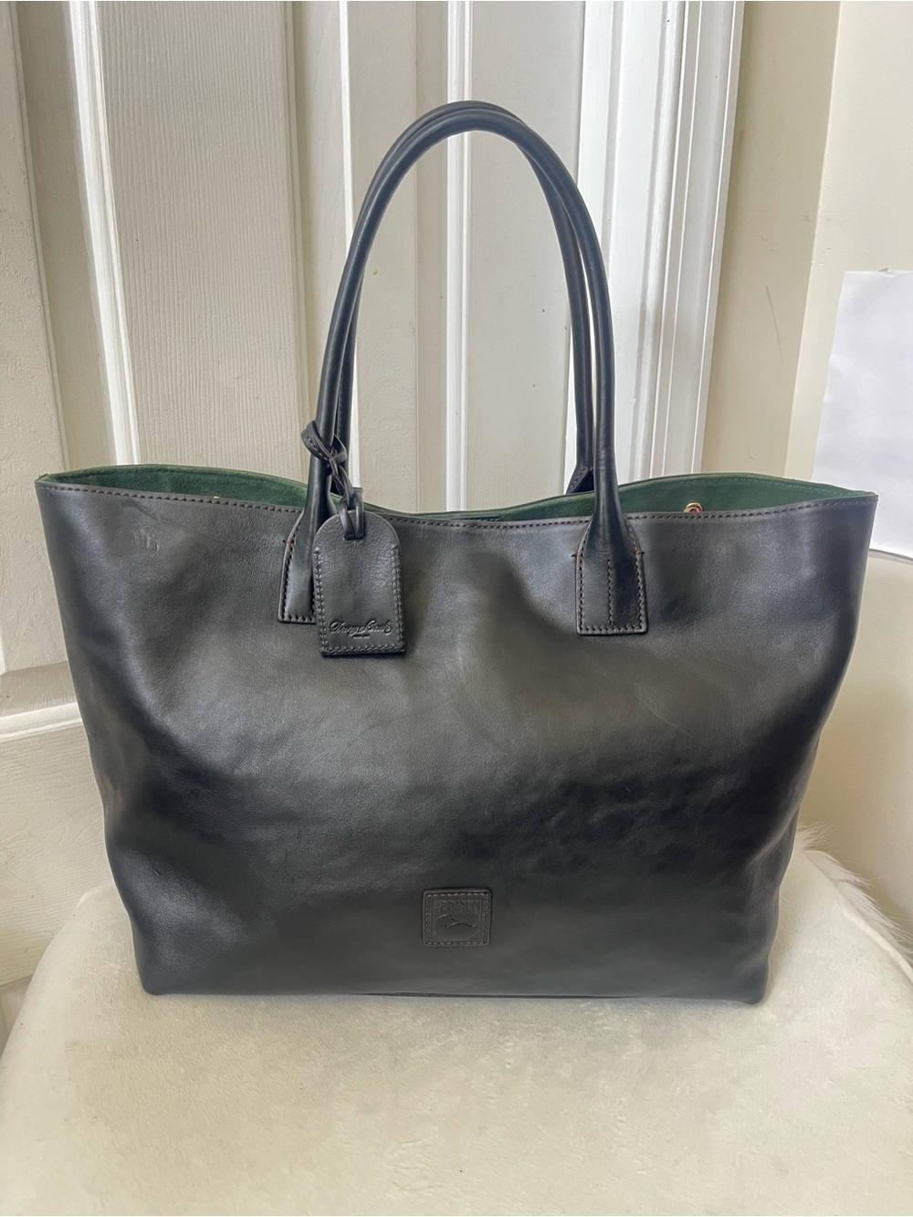 Dooney & Bourke  Russel Florentine leather Tote - Picture 11 of 15